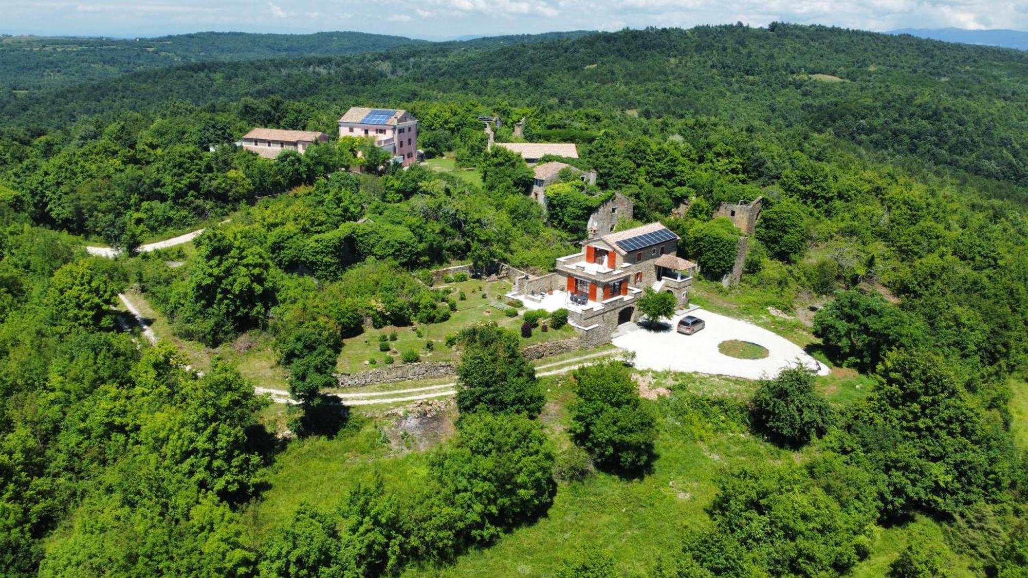 فيلا Casa Del Conte - Peaceful Hideaway In North Istria Grožnjan المظهر الخارجي الصورة